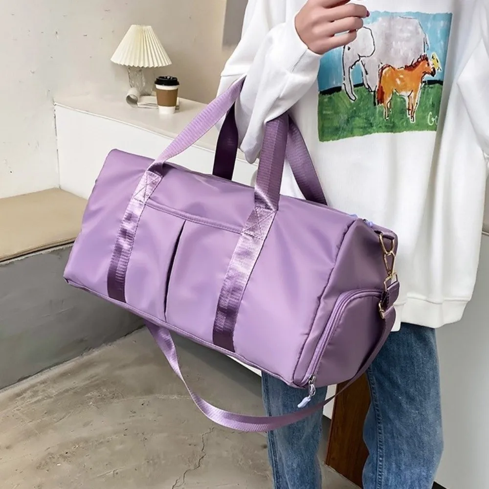 Bolsa de viaje Oxford en nailon con compartimento para zapatos