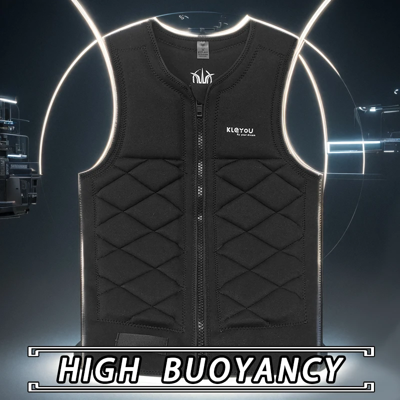 Chaleco salvavidas de neopreno unisex para adultos con flotabilidad - imagen 2