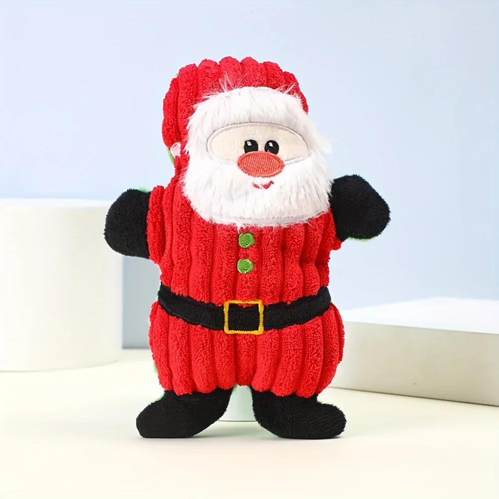 Peluche ciervo de Papá Noel – textura suave