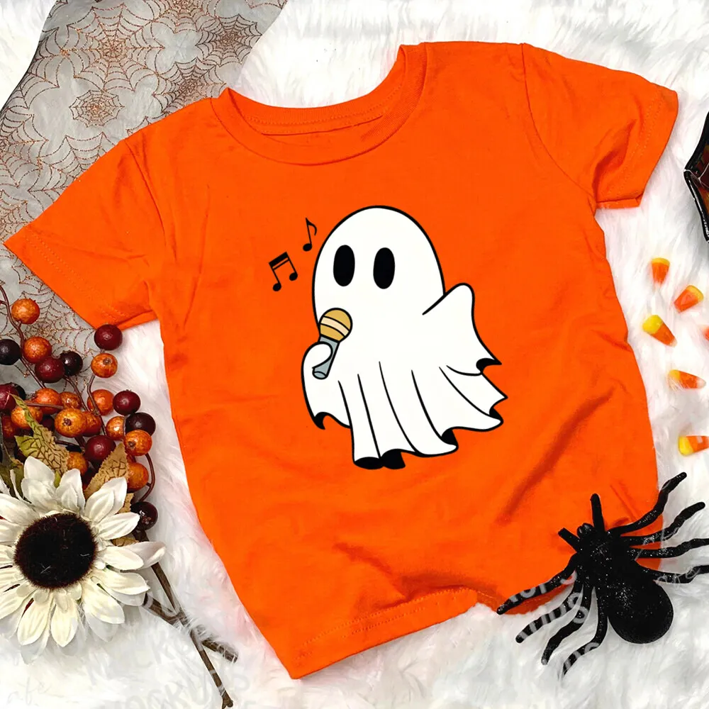 Traje de Halloween infantil – Camiseta divertida otoño fiesta - imagen 2