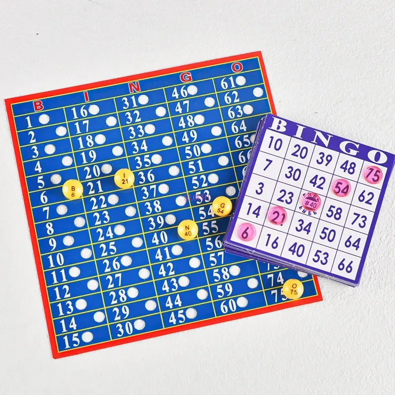 Juego de Bingo de mesa con máquina de simulación para la familia - imagen 2