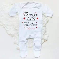 Traje de dormir bebé personalizado – Primer San Valentín