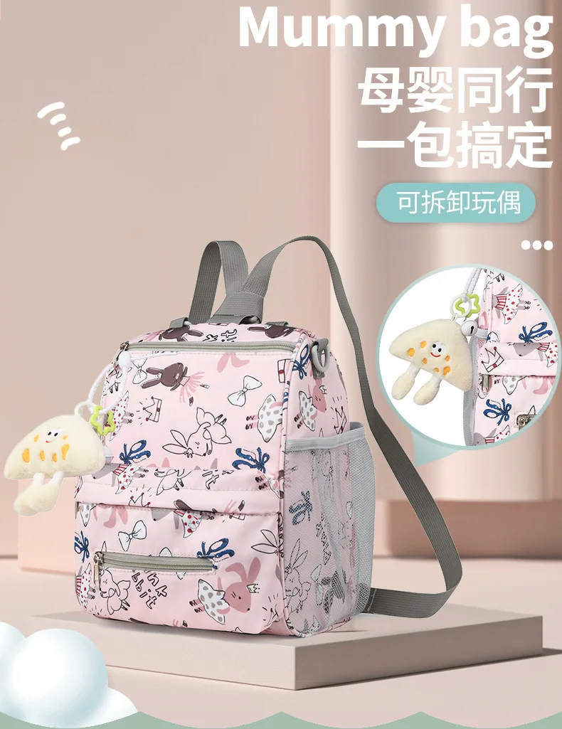 Vista con el estilo de mochila y uso diario