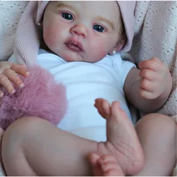 Meadow Muñeca bebé Reborn cuerpo suave piel 3D coleccionable