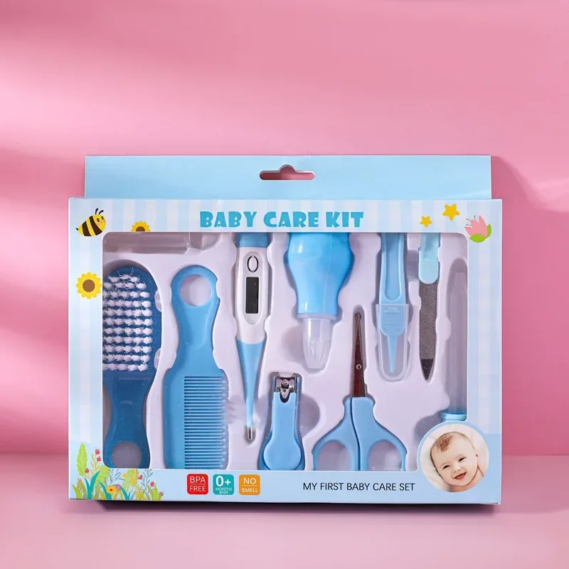 Kit cuidado bebé: termómetro, cepillo y cortaúñas - imagen 4
