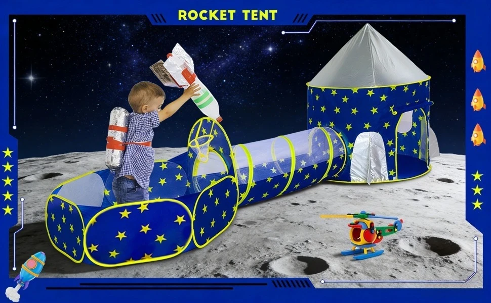 Túnel extensible para niños