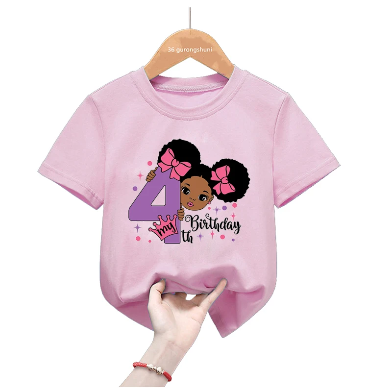 Camiseta sirena para niña – Regalo cumpleaños manga corta - imagen 5