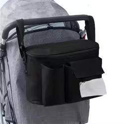 Bolso Maternal Cruzado para Carrito Bebé – Amplio y Resistente