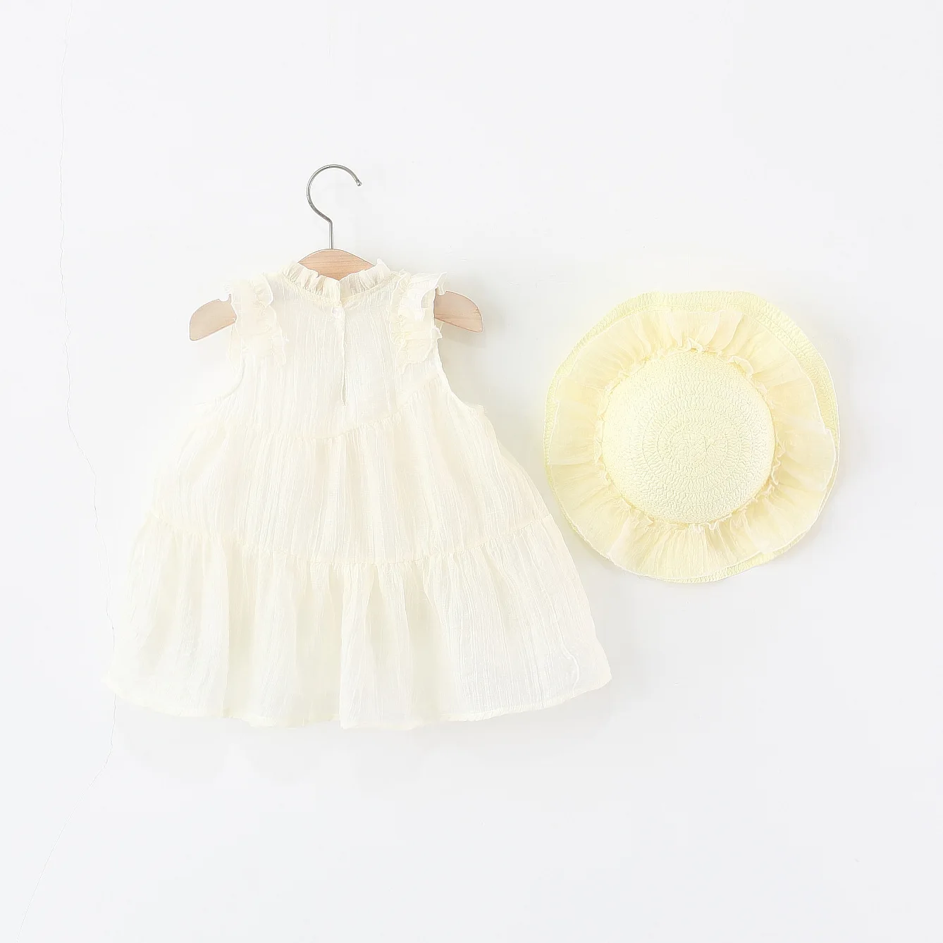 Vestido de verano niña de algodón sin mangas estampado floral - imagen 4