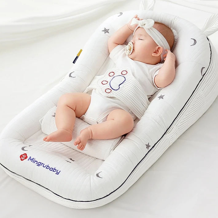 Nido de bebé antirreflujo transpirable con sistema anti-sobresalto - imagen 2