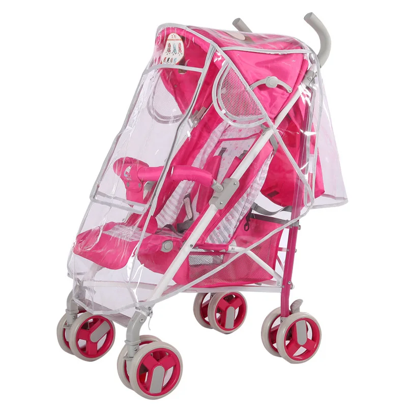 Funda lluvia para carrito de bebé – Impermeable y transpirable - imagen 4