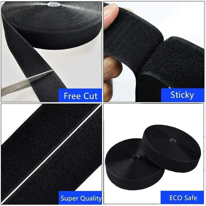 Organizadores de cables reutilizables con adhesivo y clips para sujeción - imagen 4