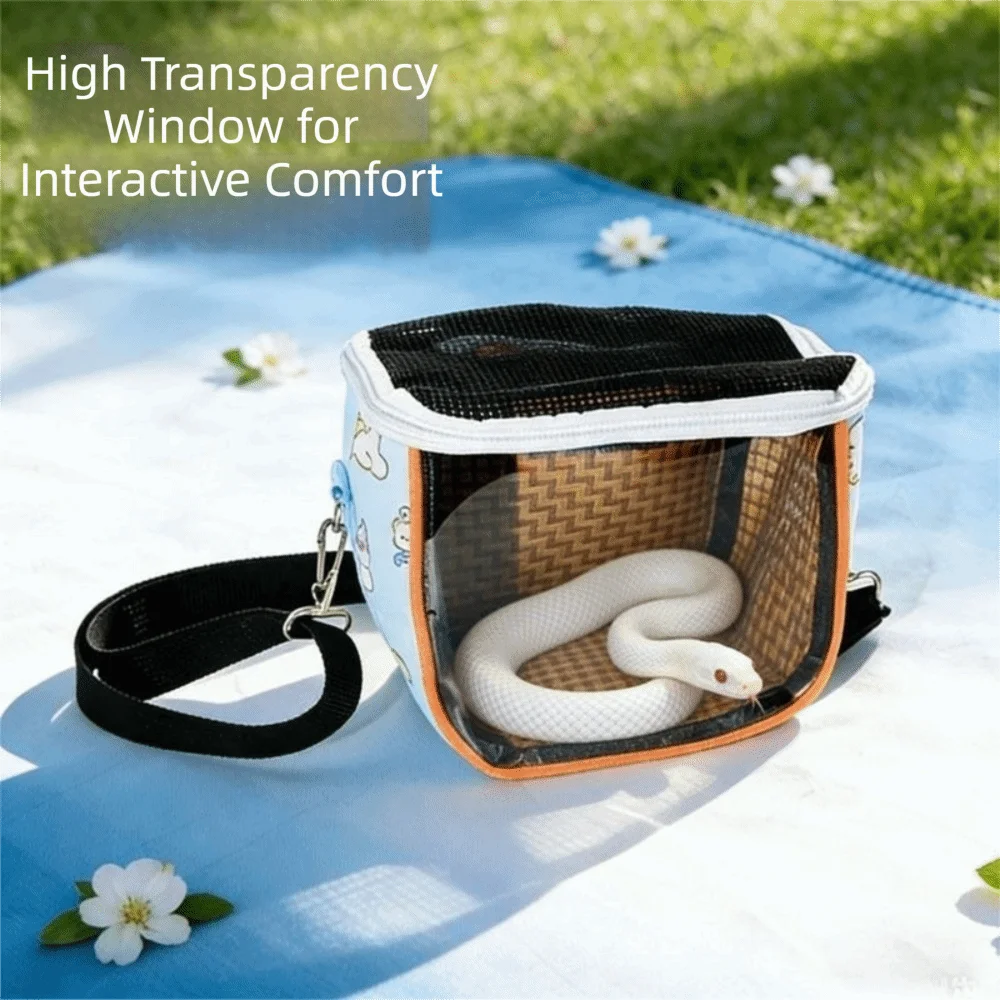 Transportín para hámster transpirable con correa ajustable - imagen 4