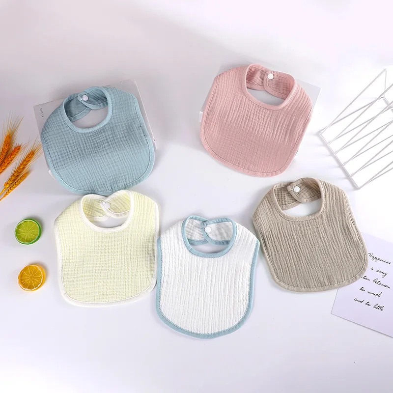 babero suave absorbente para bebé – Para alimentación infantil - imagen 4