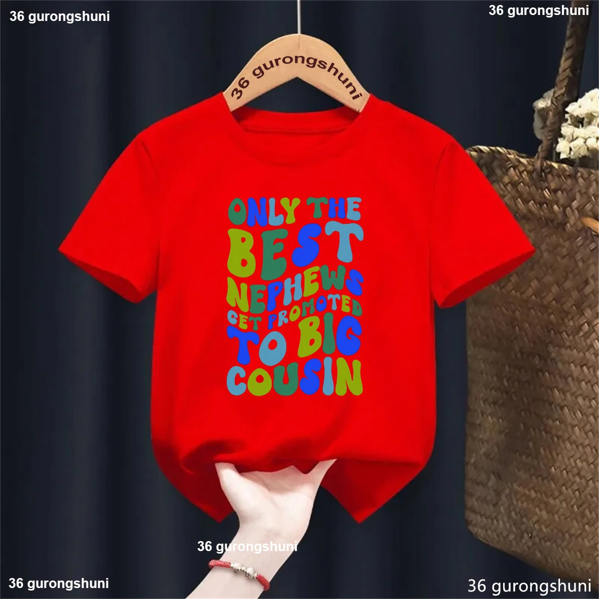 Camiseta de anuncio de embarazo con letras estampadas infantiles - imagen 3