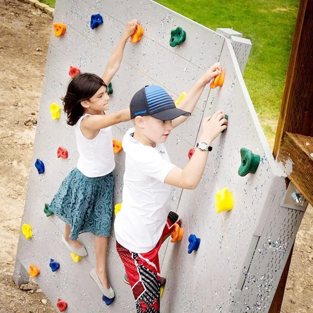 Juego de escalada en pared de madera para niños tipo árbol Ninja - imagen 5