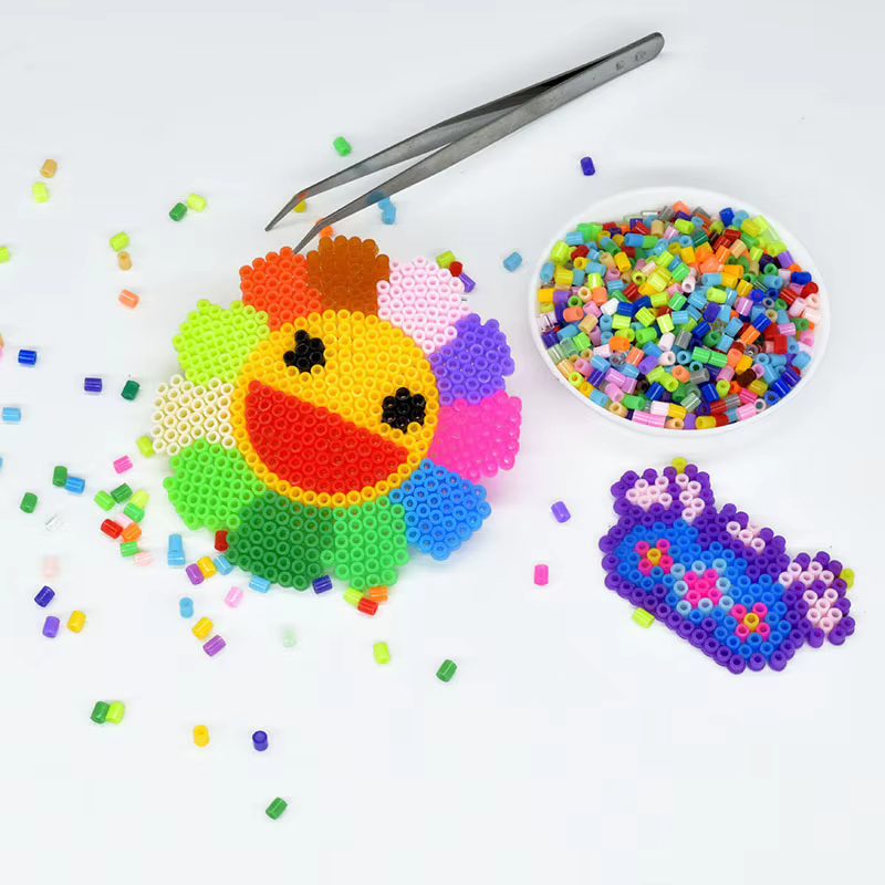 Cuentas fusibles 3D para manualidades infantiles – Set creativo
