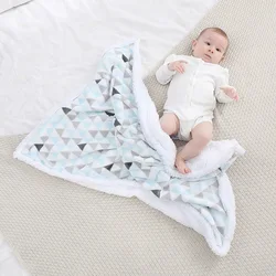 Manta bebé lana térmica recién nacido – Suave y lavable