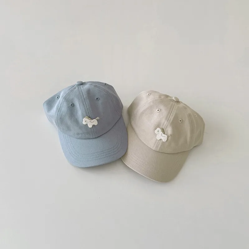 Gorra infantil de béisbol con caballo animado ajustable transpirable - imagen 4