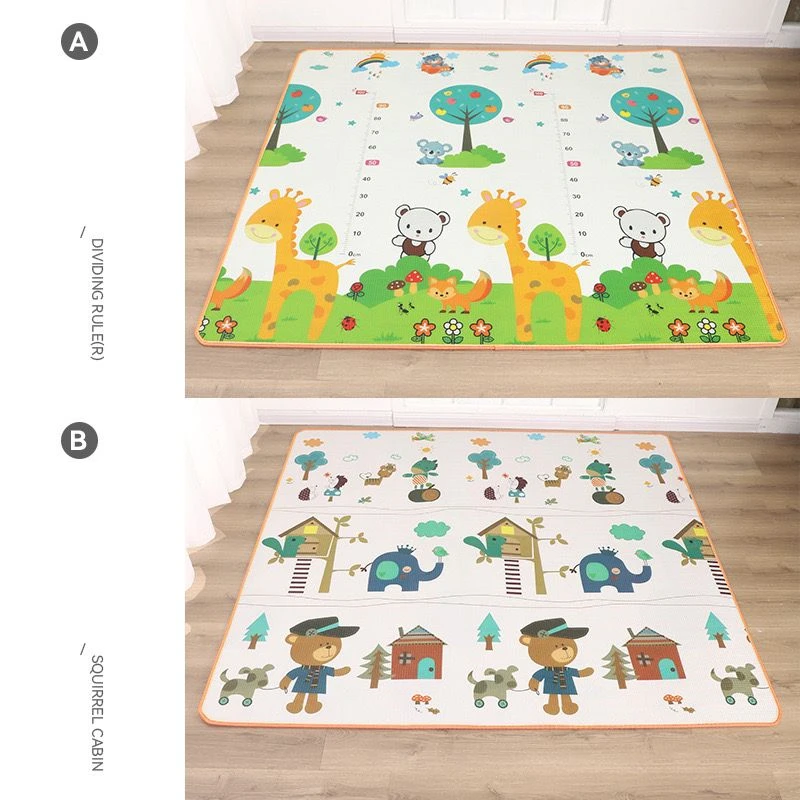 Alfombra de juego XPE para gateo: suelo suave educativo infantil - imagen 5