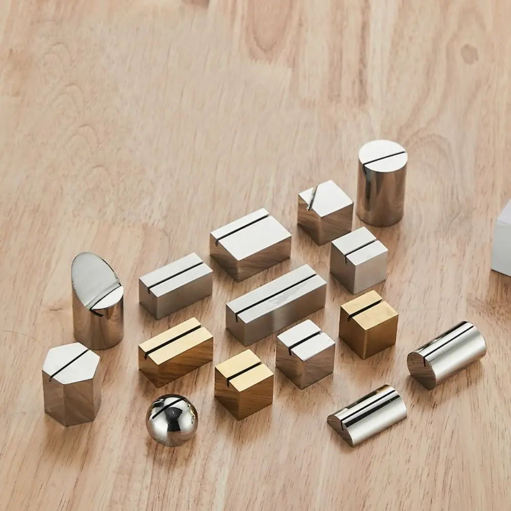 Número de mesa acero inoxidable – Tarjeta asiento y menú para hotel - imagen 3