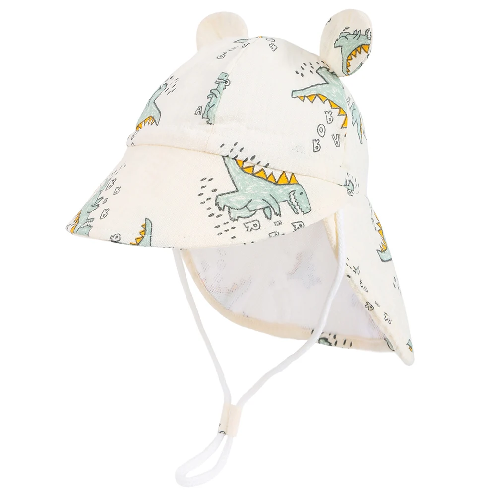 Sombrero infantil con forma de cubo