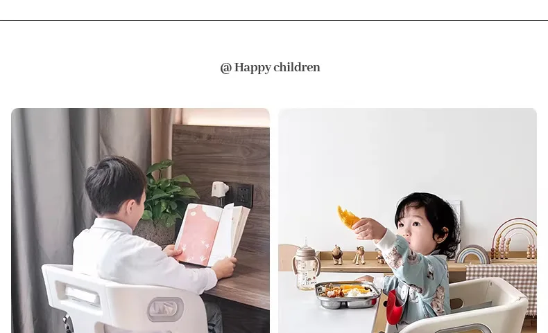 Silla de alimentación para bebés lista para el día a día