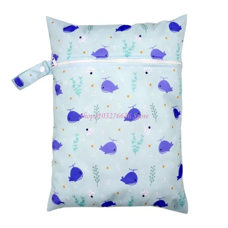 Bolsa para pañales con estampado de dibujos animados - imagen 2