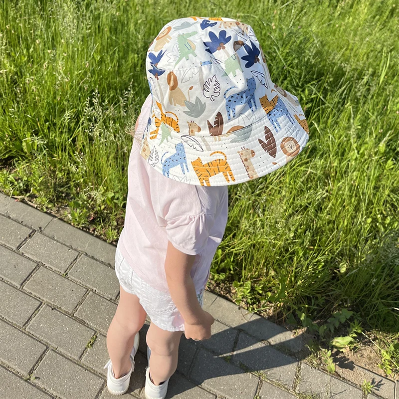 Sombrero de sol panamá para niñas con visera