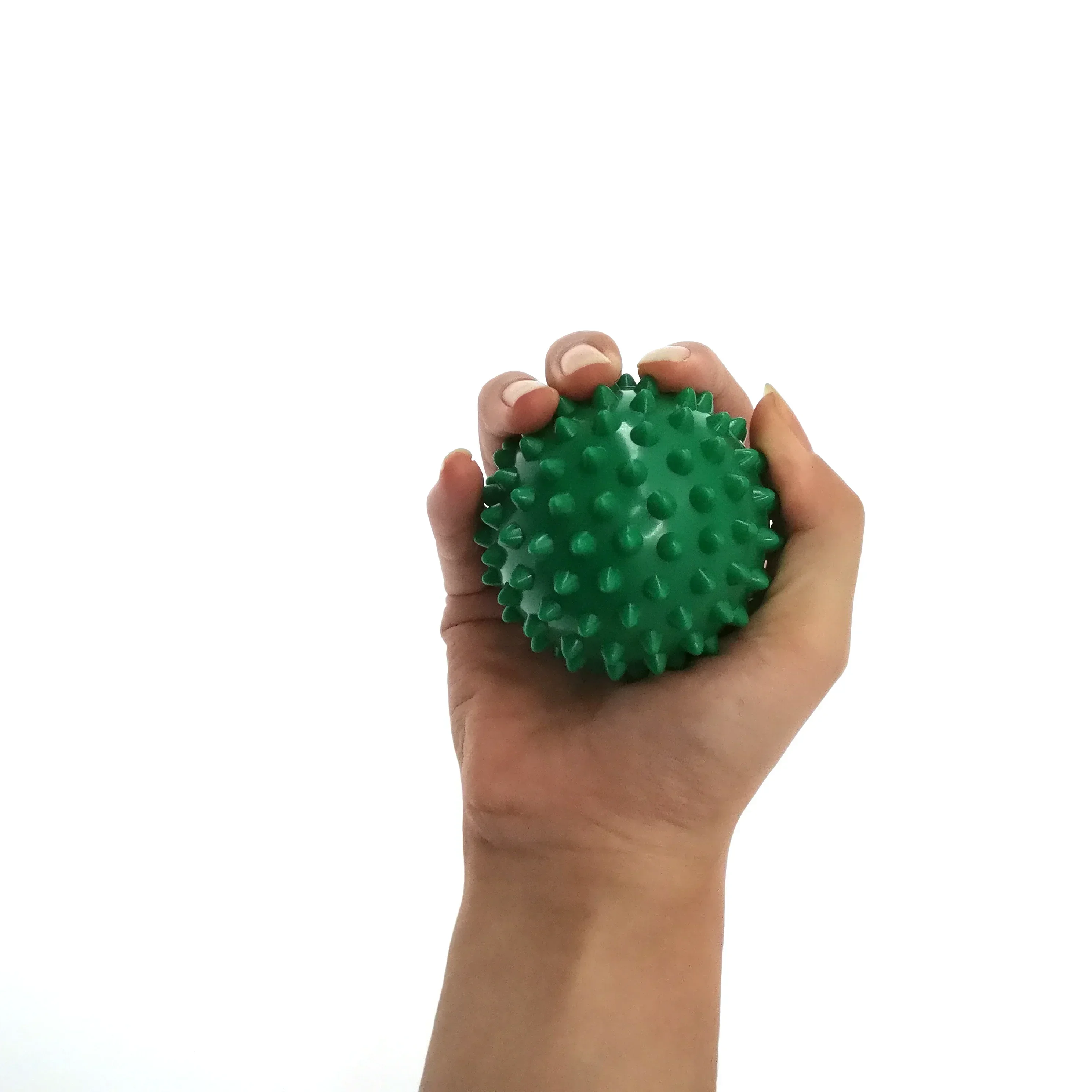 Pelota de masaje con púas tipo erizo para manos y pies