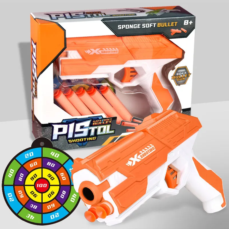 Pistola de juguete de dardos de balas blandas manual - imagen 4