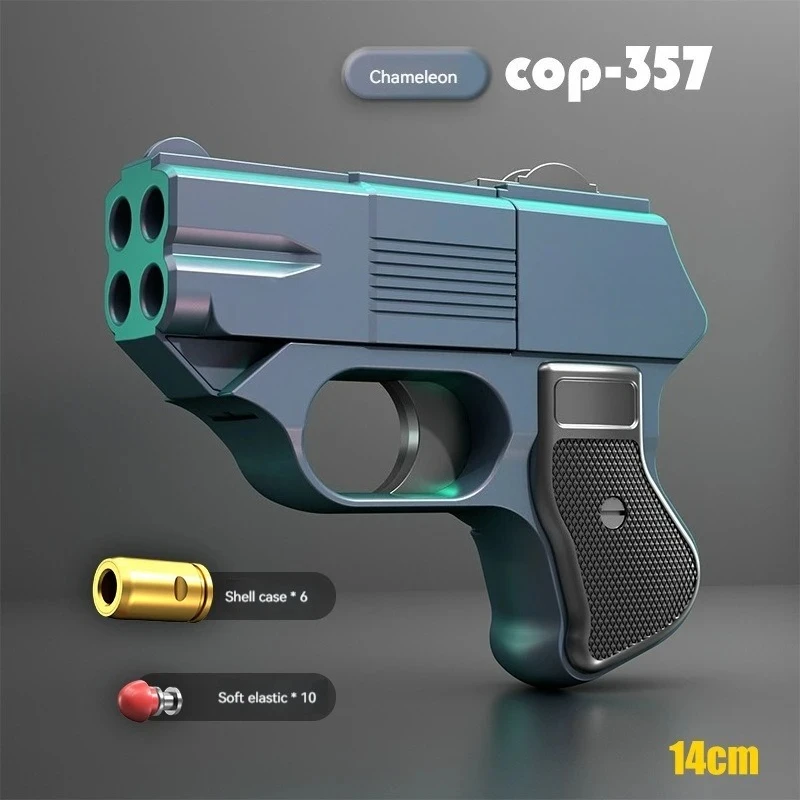 COP357 Pistola de Juguete con Zanahoria – Lanzador para Balas Suaves - imagen 4