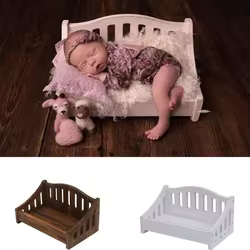 Accesorios para fotografía de recién nacido: almohada, cojín y cesta