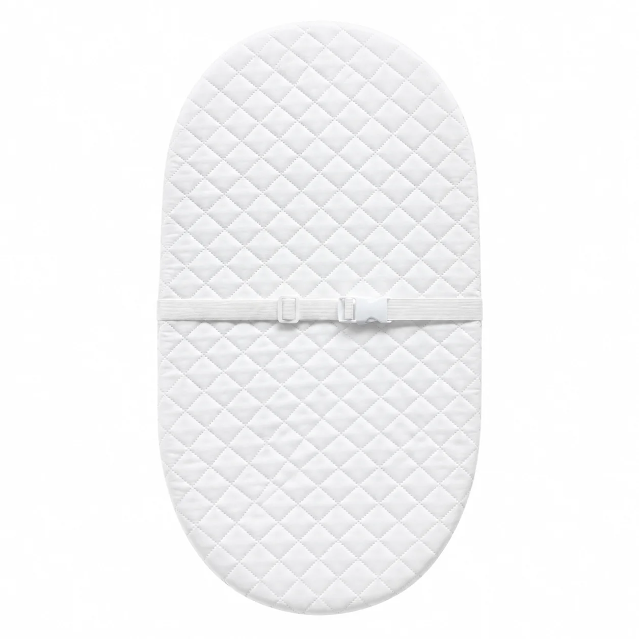 Colchón ovalado para cuna con funda impermeable lavable - imagen 4