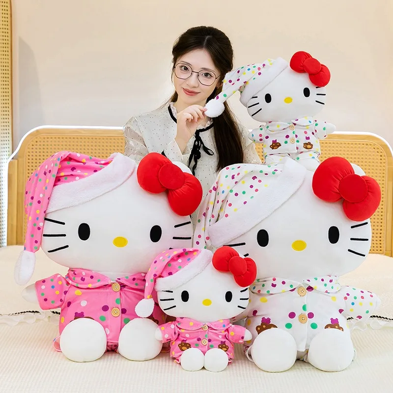 Hello Kitty de Sanrio peluche suave para niños y regalos - imagen 3