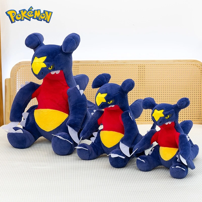 Peluche Pokémon Garchomp suave y cómodo tipo cojín para niños - imagen 3