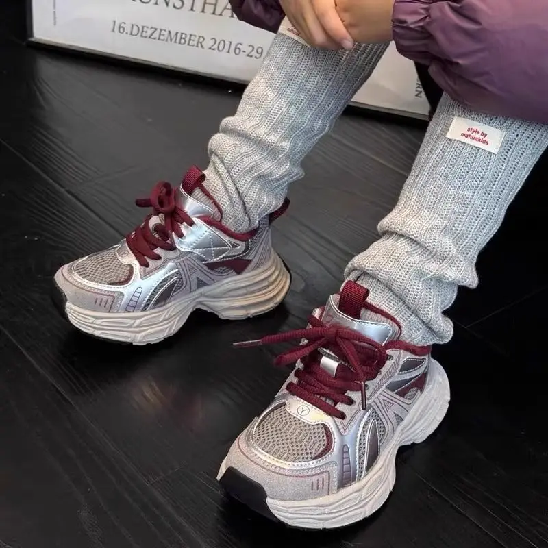 Zapatillas deportivas infantiles estilo Dad Shoes