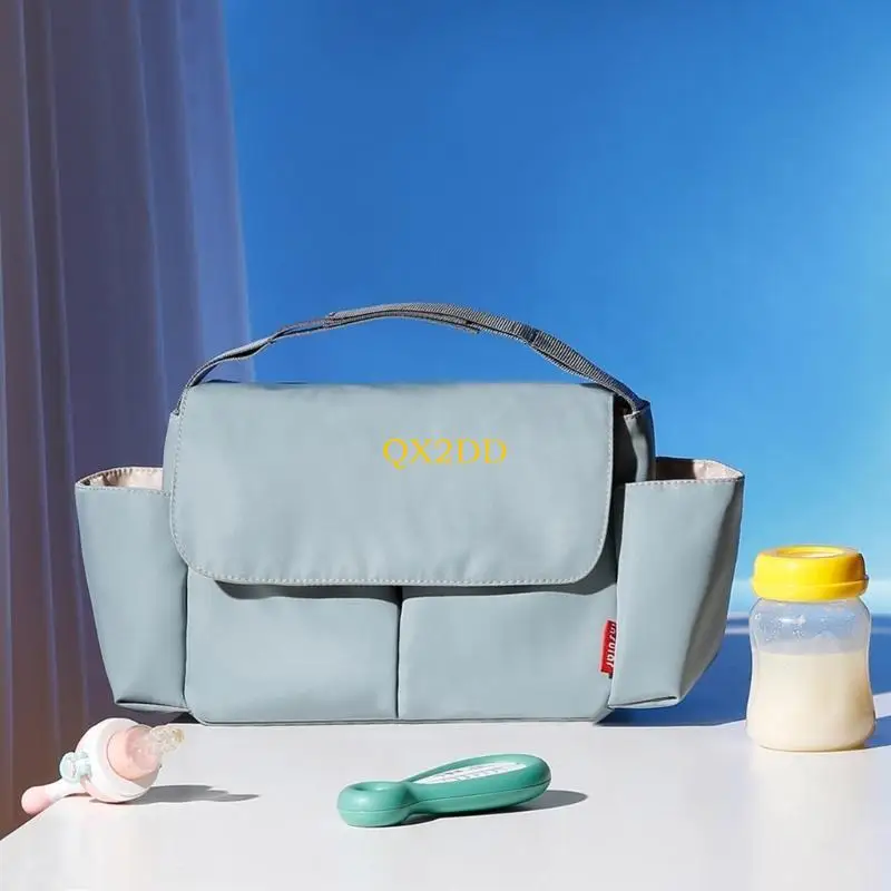 QX2D Bolsa de pañales impermeable de nylon para carrito - imagen 2