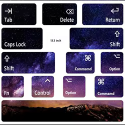 Pegatinas decorativas para teclado MacBook Air – Protección antidesgaste infantil
