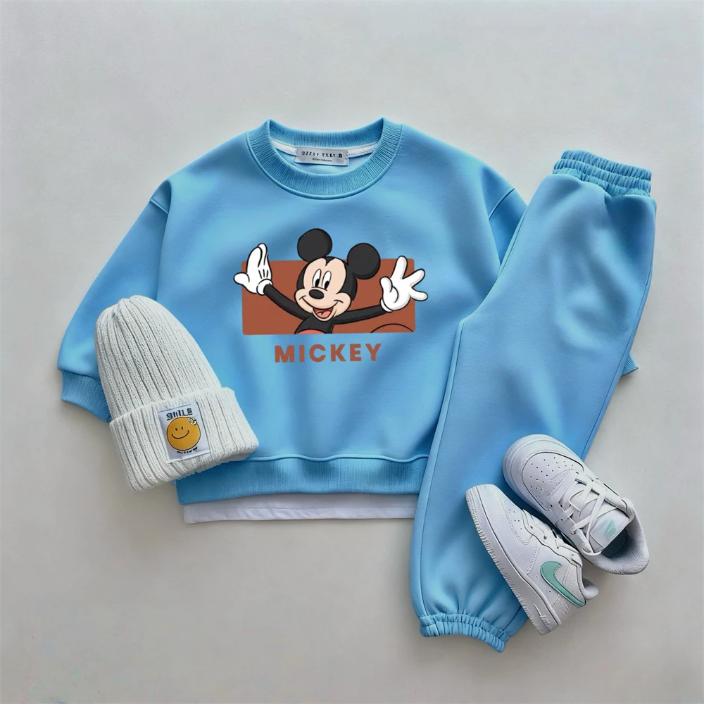 Chándal infantil de manga larga con sudadera Mickey Mouse - imagen 4