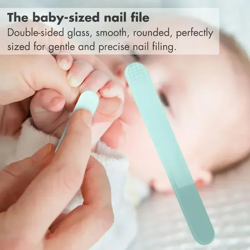 Estuche portátil con kit de uñas para bebé, ideal para viajes