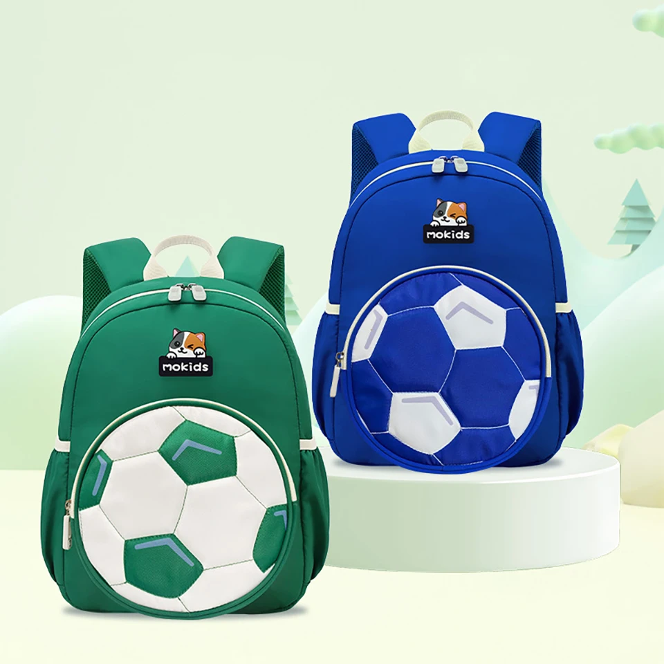 Mochila escolar infantil bicolor morado y blanco, ligera resistente - imagen 2