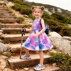 DXTON vestido verano niña acampanado estampado floral