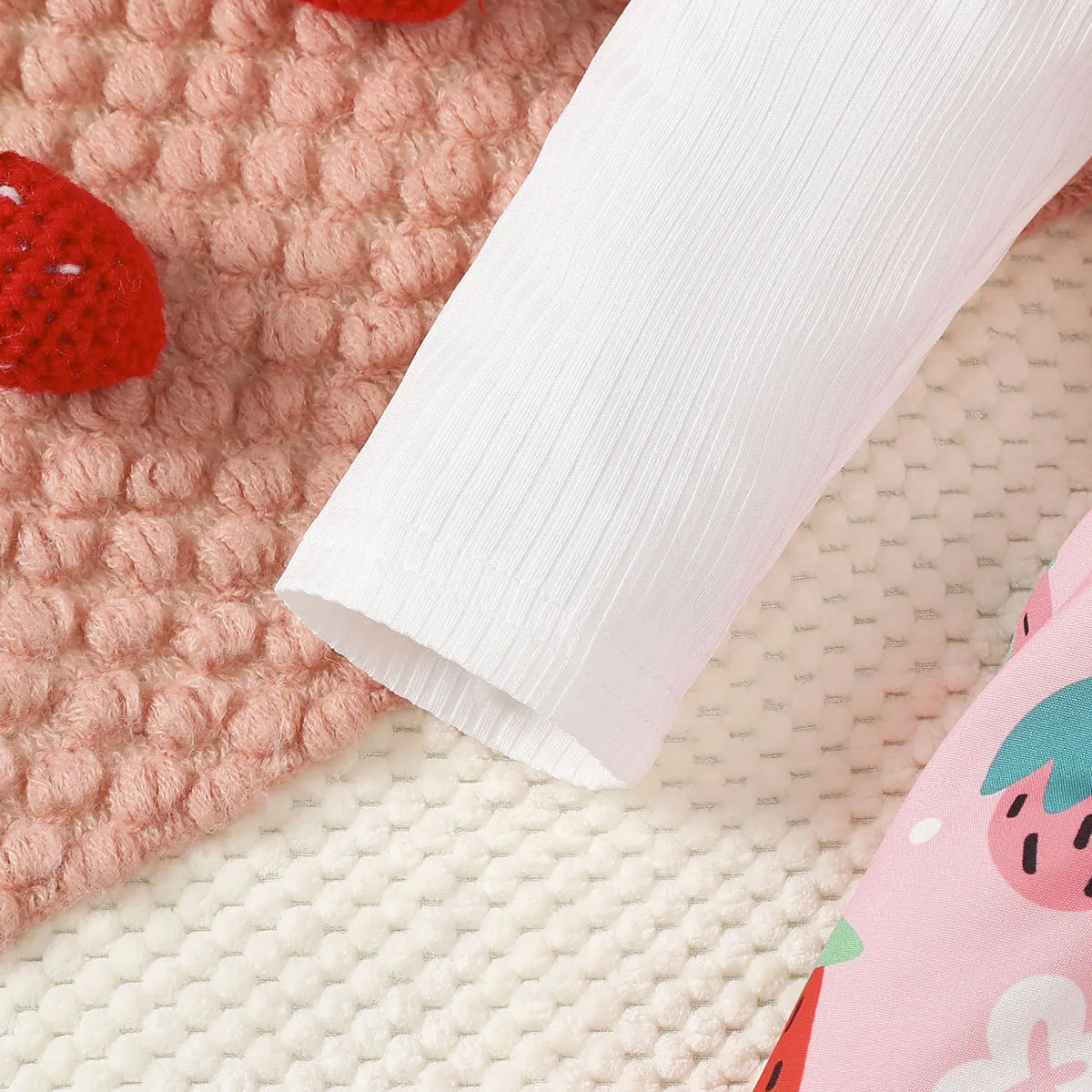 Vestido infantil de estilo fresa para ocasiones especiales