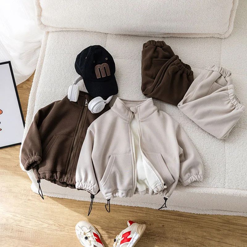 MILANCEL conjunto infantil de abrigo y pantalón invierno para niña - imagen 5