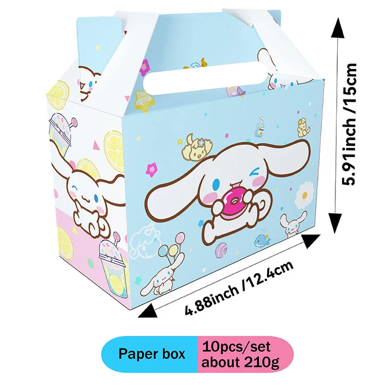 Cinnamoroll caja de dulces y aperitivos para fiesta infantil - imagen 3