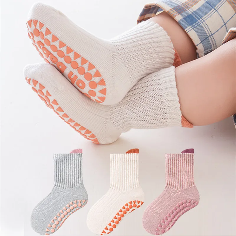 Lawadka calcetines antideslizantes de algodón 0-5 años - Unisex