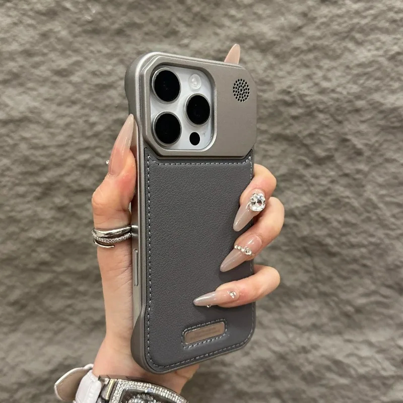 Funda magnética para móvil con aromaterapia y protección anticaídas
