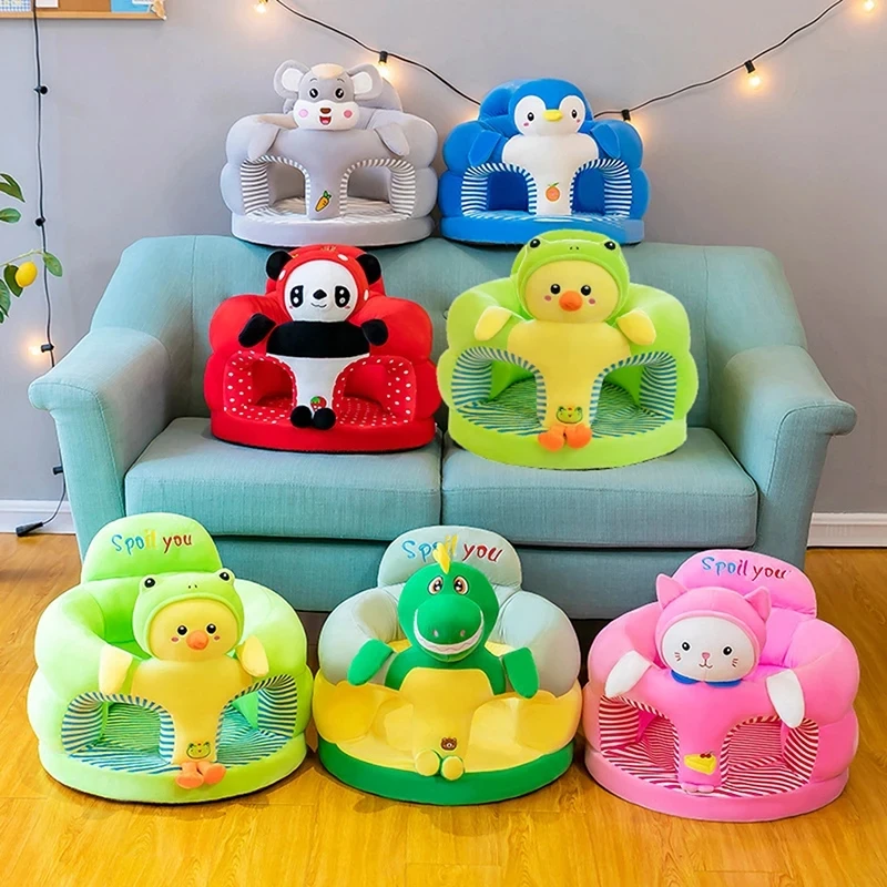Funda felpa para silla de aprendizaje bebé lavable - imagen 3