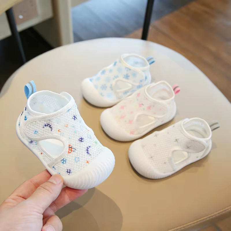 Sandalias de velcro niños anticolisión malla transpirable - imagen 2